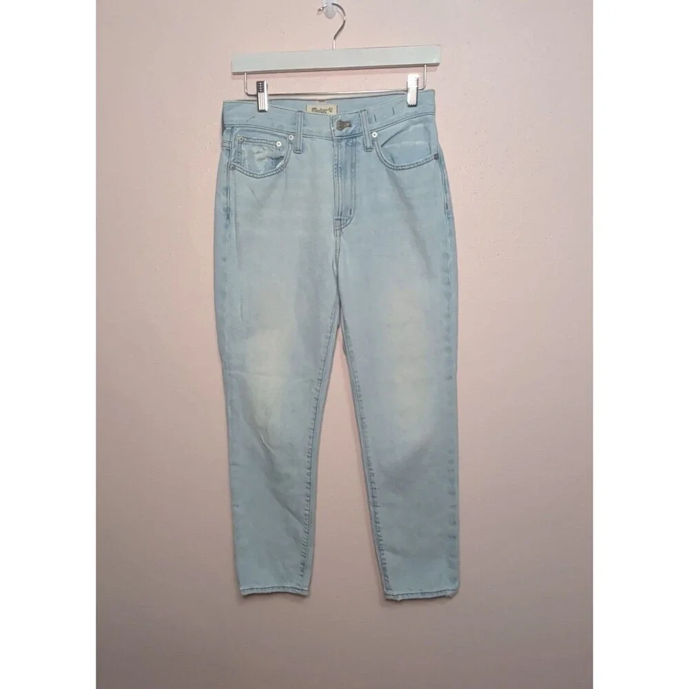 Madewell The Perfect Vintage Jean in Ellicott Wash Light Wash Blue Women's Sz 26 - Picture 2 of 12